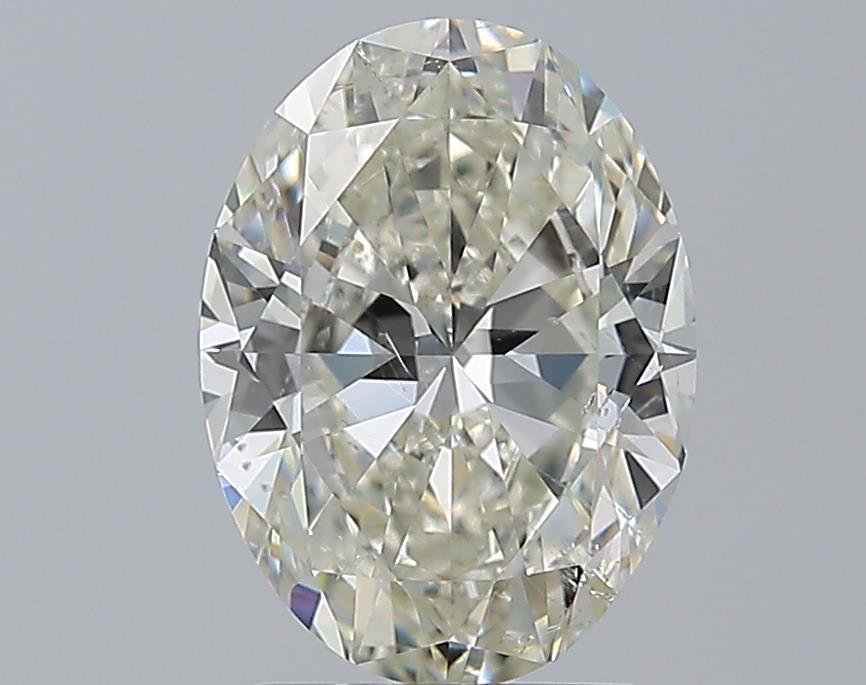 2.30ct J SI2 Rare Carat Ideal Cut Oval Diamond