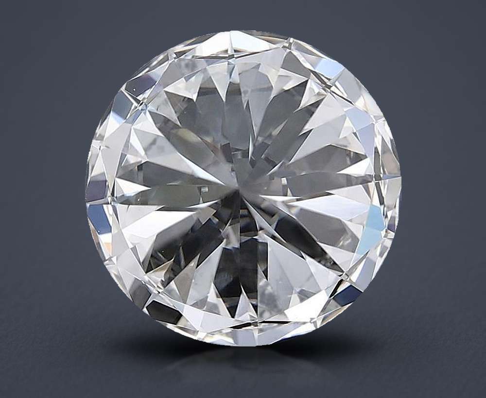 4.40 Carat Round Lab Diamond