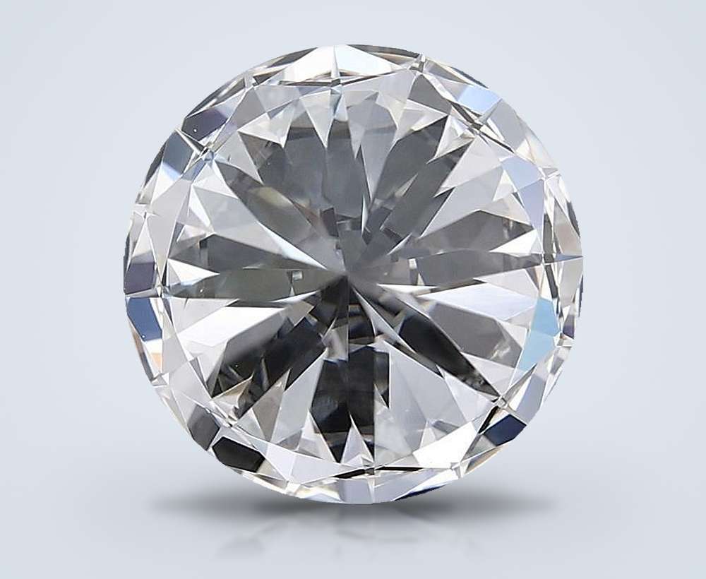 4.40 Carat Round Lab Diamond