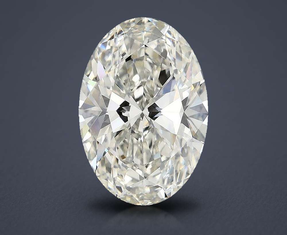 3.98 Carat Oval Lab Diamond