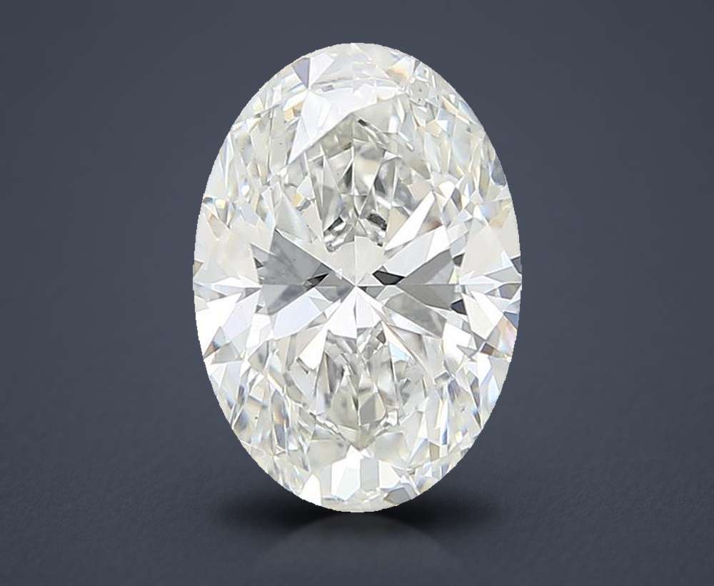 4.19 Carat Oval Lab Diamond