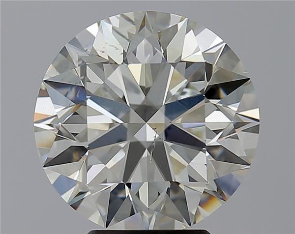 4.43ct K SI1 Excellent Cut Round Diamond