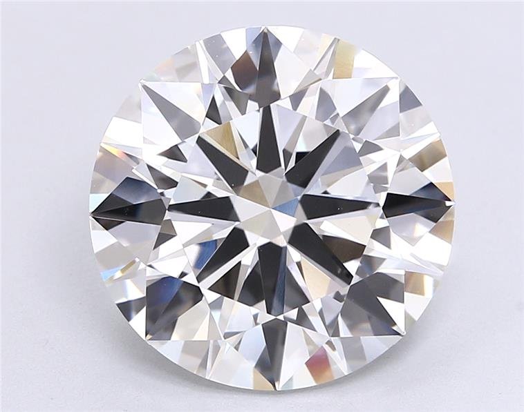 8.63ct F VVS2 Excellent Cut Round Lab Grown Diamond