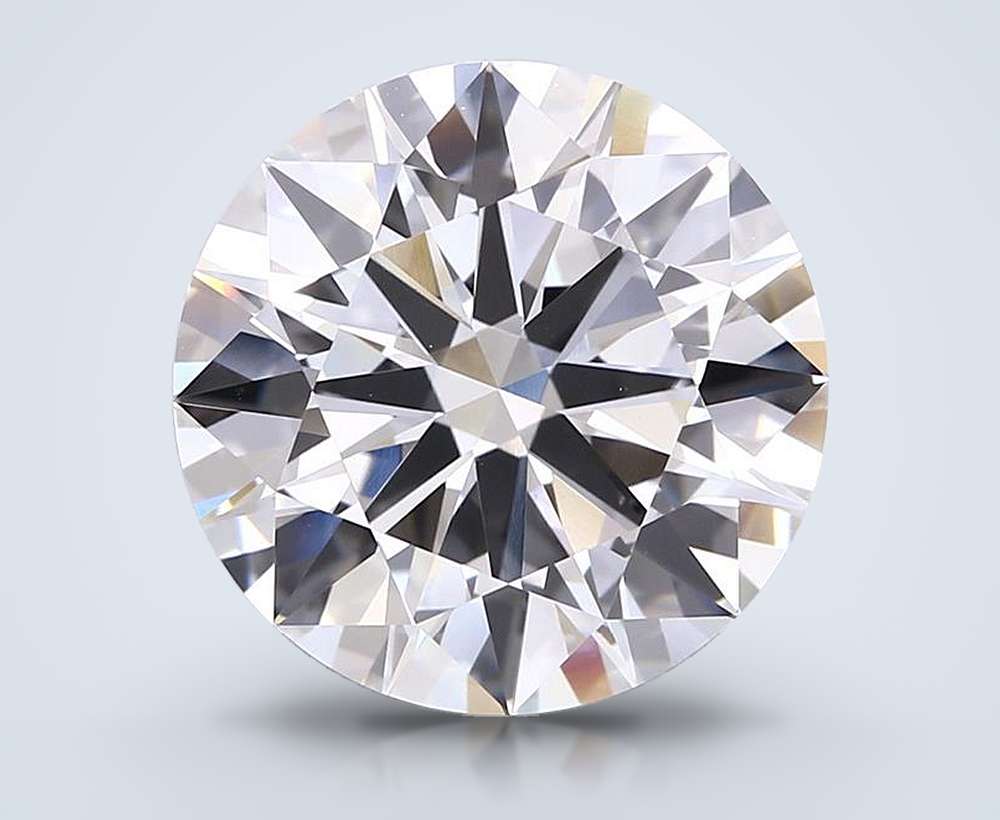 8.63 Carat Round Lab Diamond