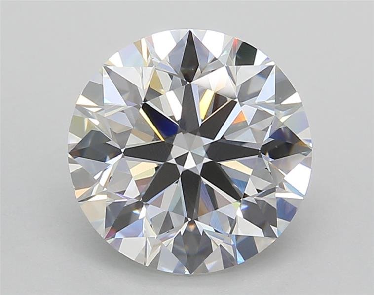 3.04ct E VS1 Rare Carat Ideal Cut Round Lab Grown Diamond