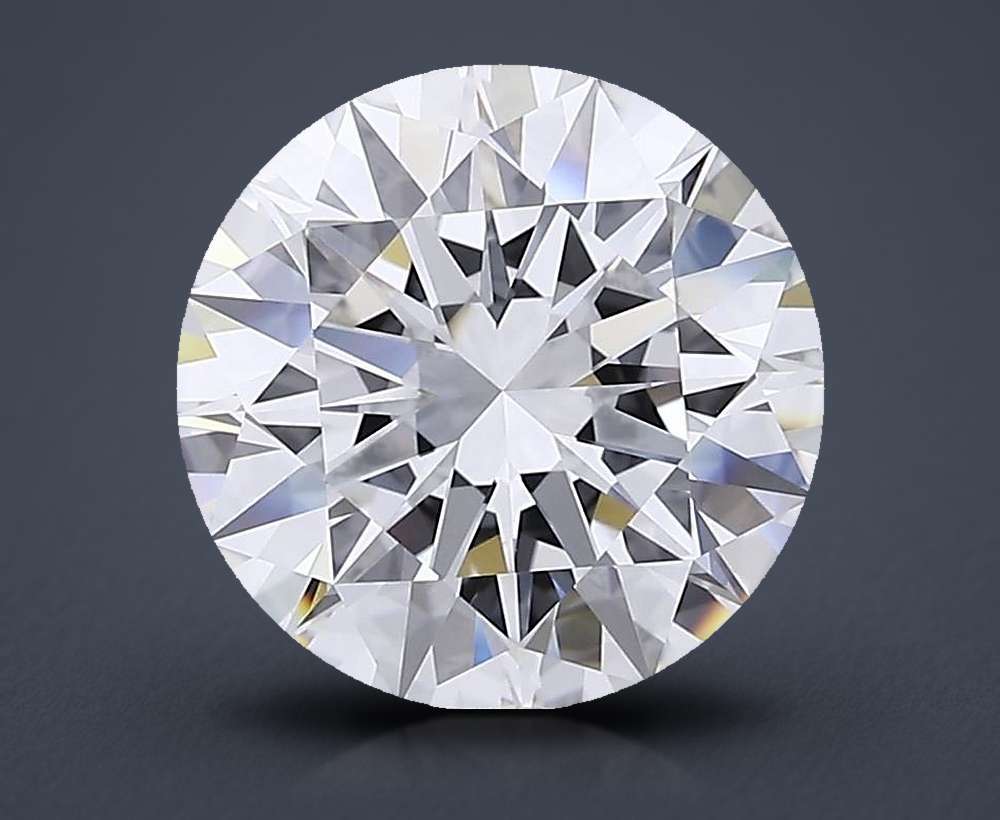 6.66 Carat Round Lab Diamond