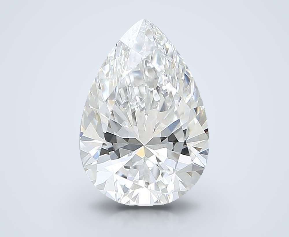 1.59 Carat Pear Lab Diamond