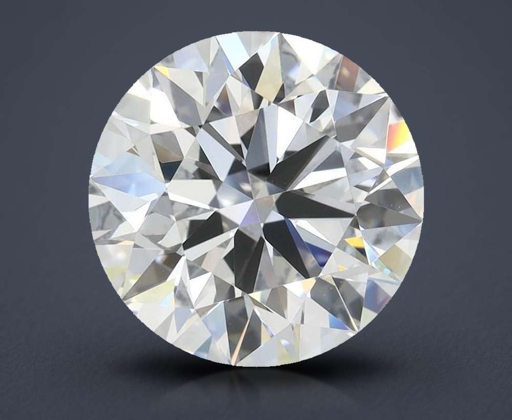 3.40 Carat Round Lab Diamond