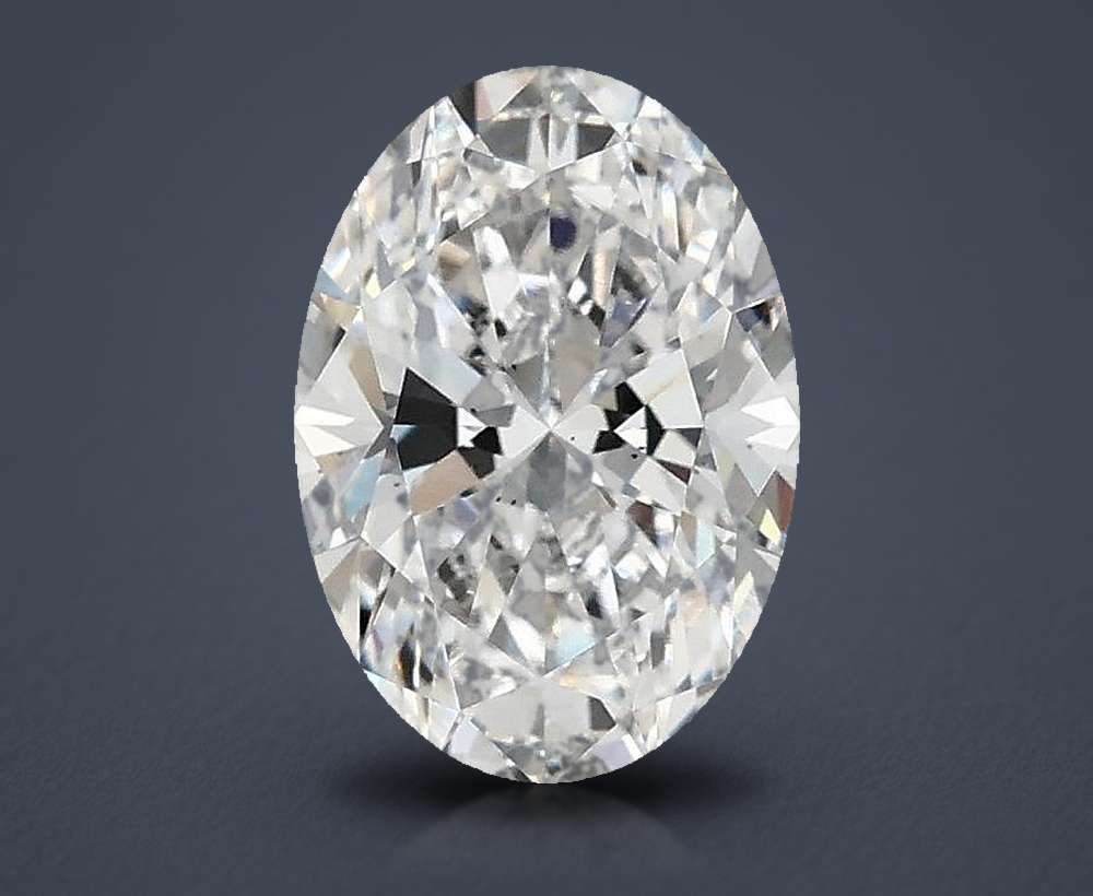 1.60 Carat Oval Lab Diamond