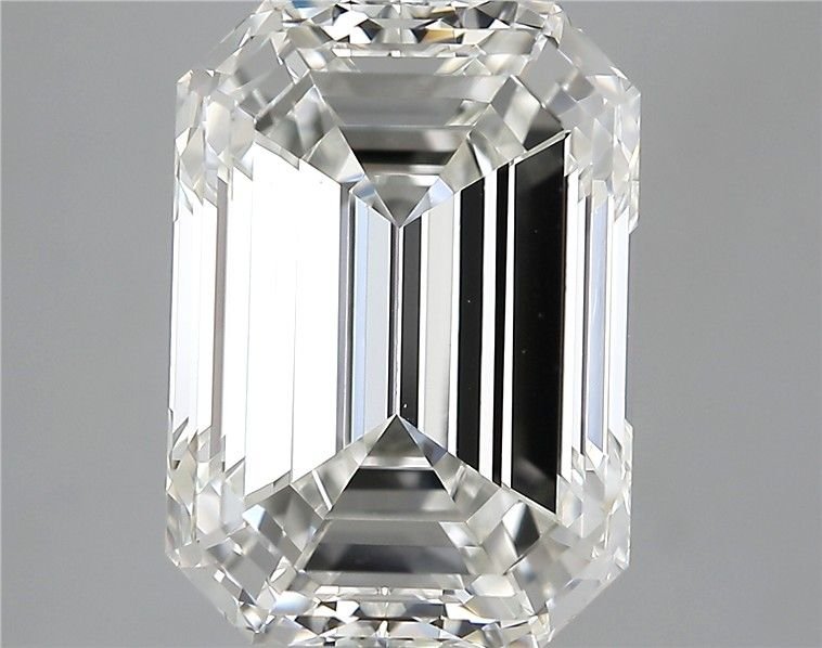 8.02ct H VS1 Rare Carat Ideal Cut Emerald Diamond