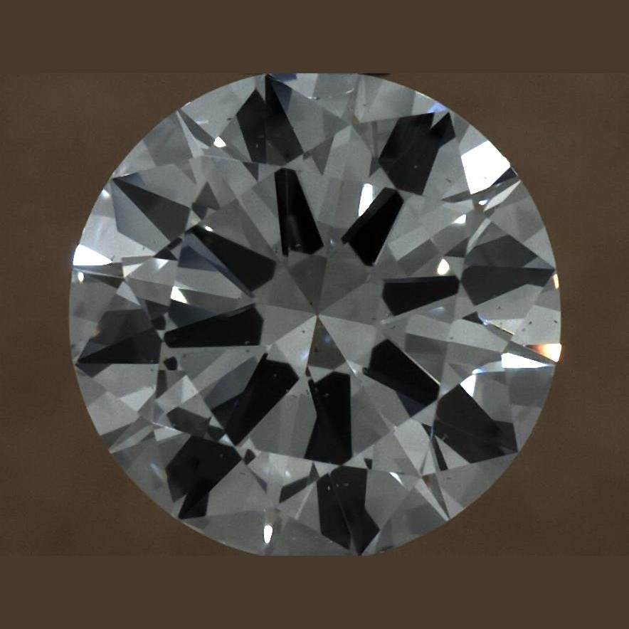 0.90ct D SI1 Rare Carat Ideal Cut Round Diamond