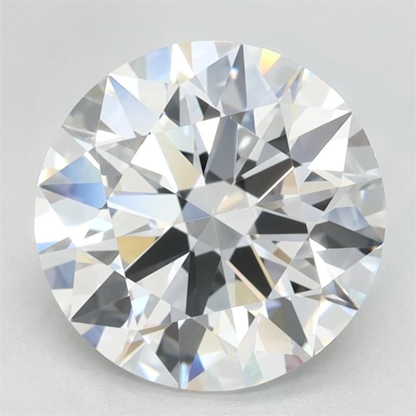 2.53ct D VVS1 Rare Carat Ideal Cut Round Lab Grown Diamond