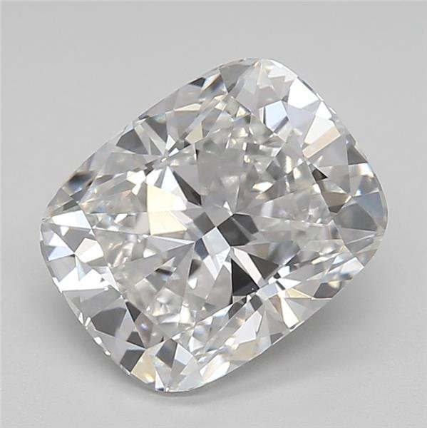 2.26ct F VVS2 Rare Carat Ideal Cut Cushion Lab Grown Diamond