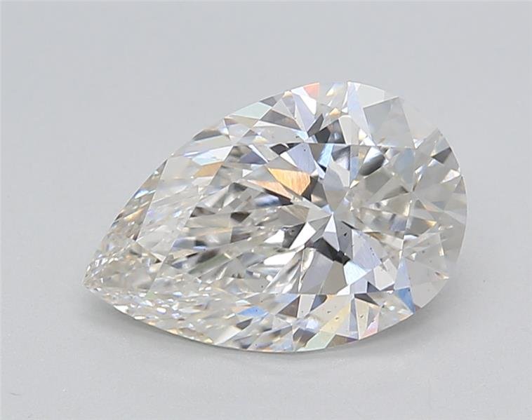 2.05ct F VS2 Rare Carat Ideal Cut Pear Lab Grown Diamond