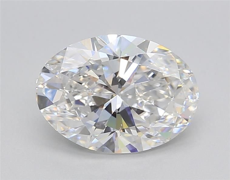 2.01ct E VS1 Rare Carat Ideal Cut Oval Lab Grown Diamond