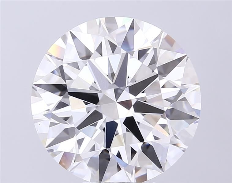 9.09ct F VVS1 Rare Carat Ideal Cut Round Lab Grown Diamond
