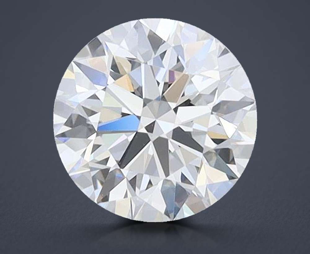 0.88 Carat Round Lab Diamond