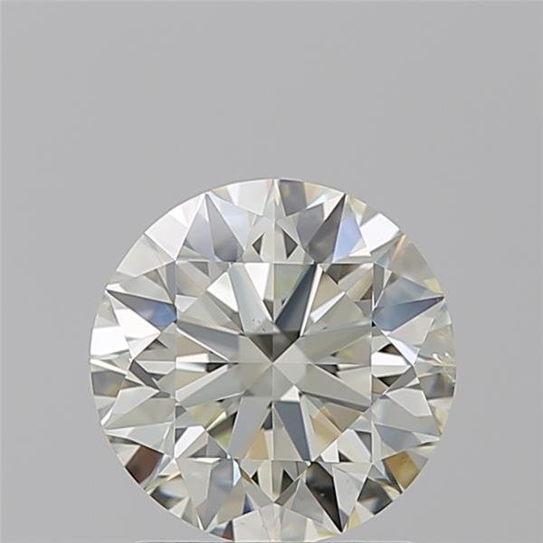 1.70ct J SI1 Rare Carat Ideal Cut Round Diamond