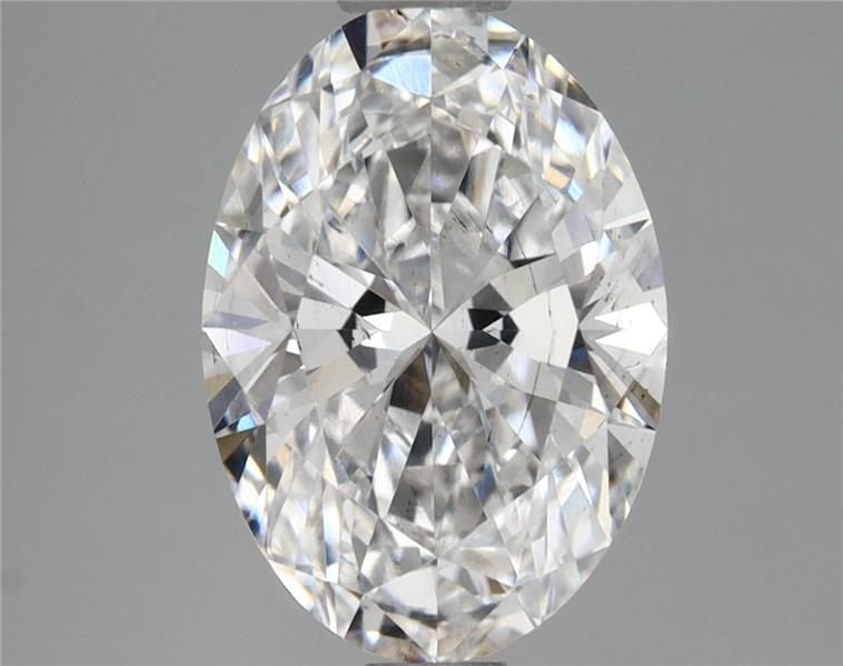 1.67ct E SI1 Rare Carat Ideal Cut Oval Lab Grown Diamond