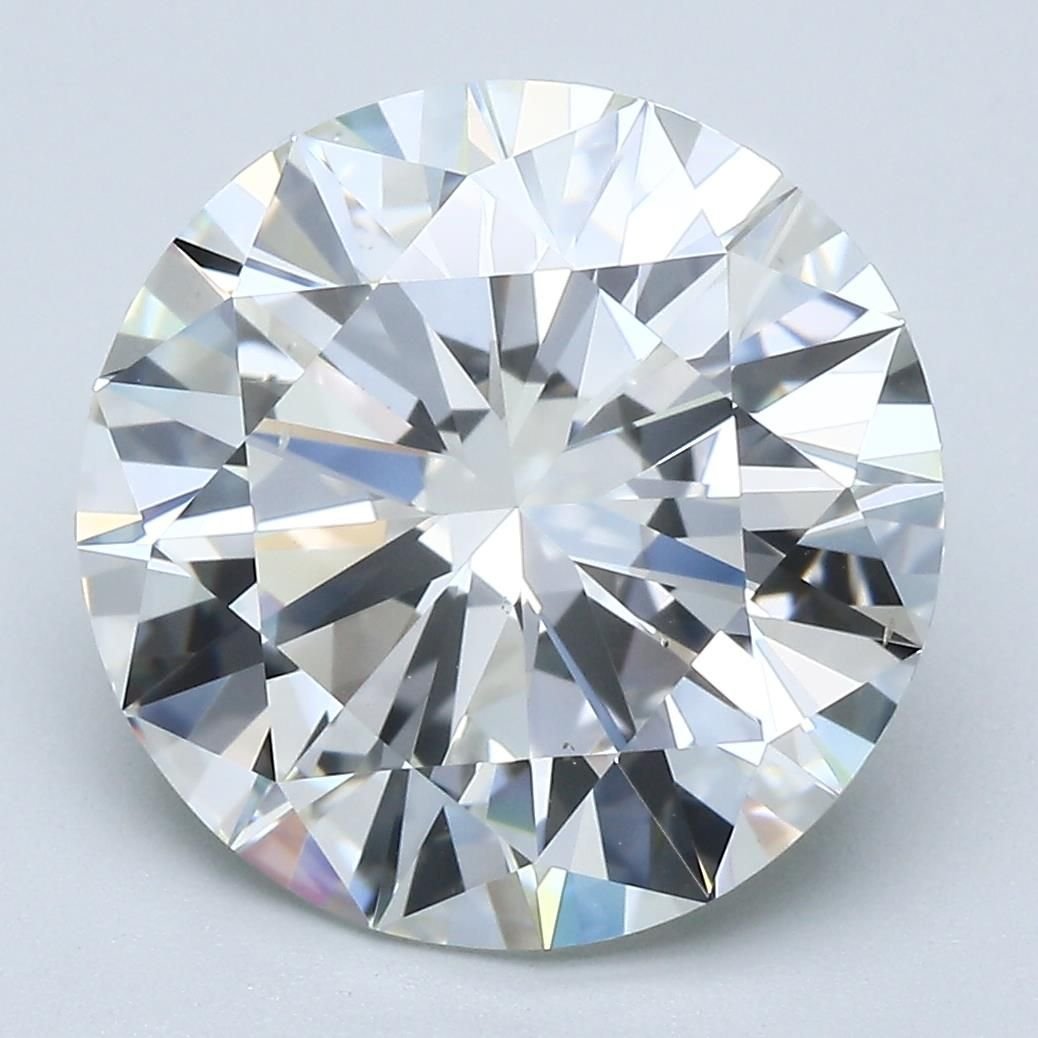6.52ct I VS1 Rare Carat Ideal Cut Round Diamond
