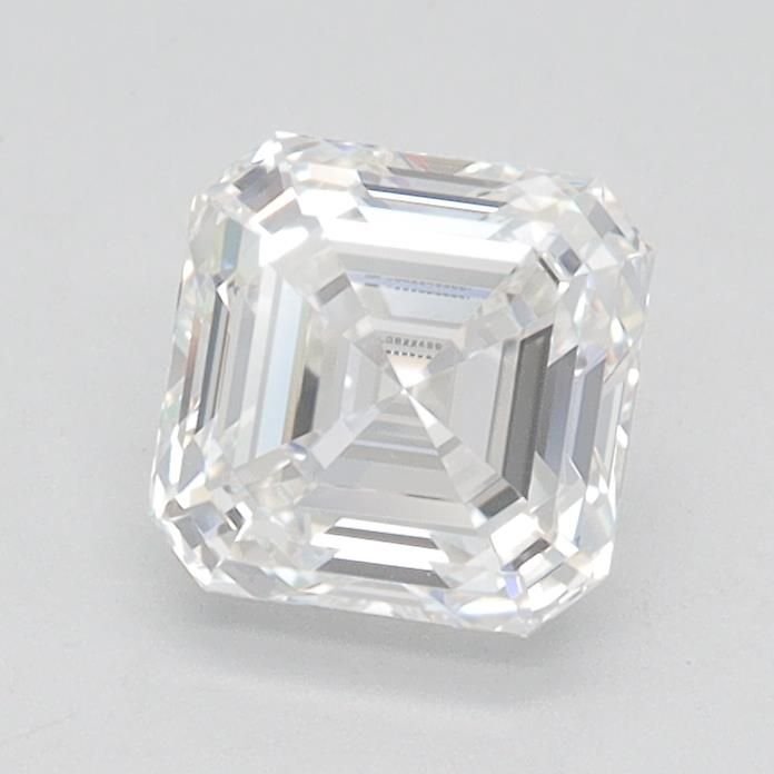 1.04ct F VS1 Rare Carat Ideal Cut Asscher Lab Grown Diamond