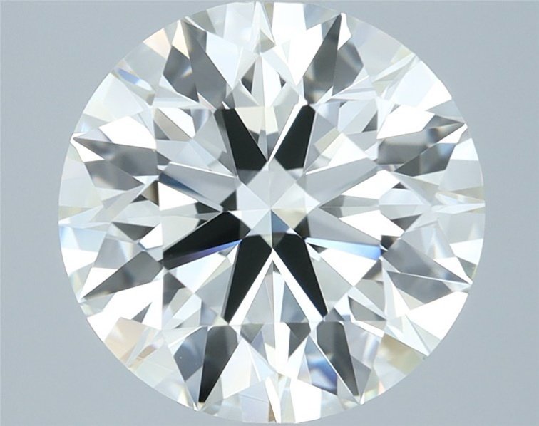 3.37ct I VVS1 Rare Carat Ideal Cut Round Diamond
