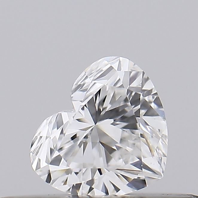 0.24ct E VS2 Very Good Cut Heart Diamond