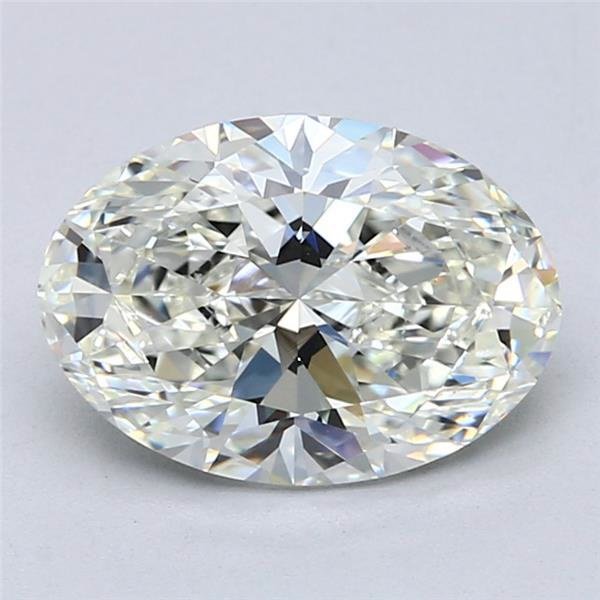 2.54ct I VS2 Rare Carat Ideal Cut Oval Diamond