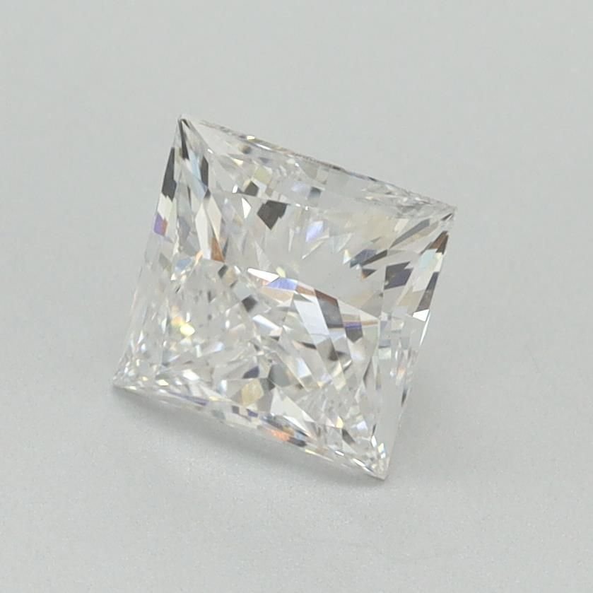 1.08ct D VS1 Rare Carat Ideal Cut Princess Lab Grown Diamond