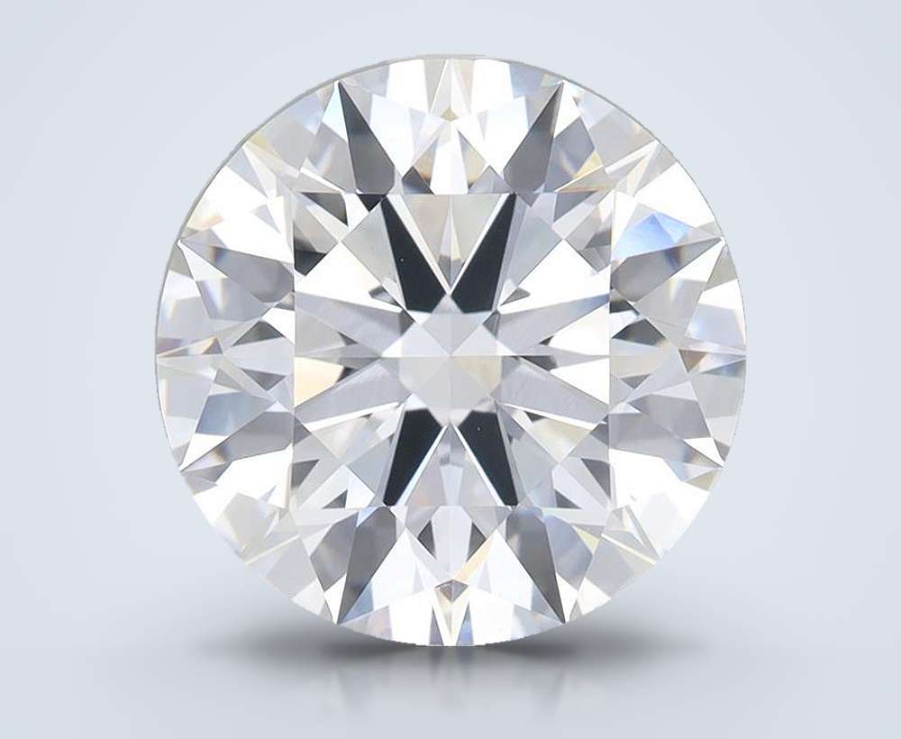 6.51 Carat Round Lab Diamond