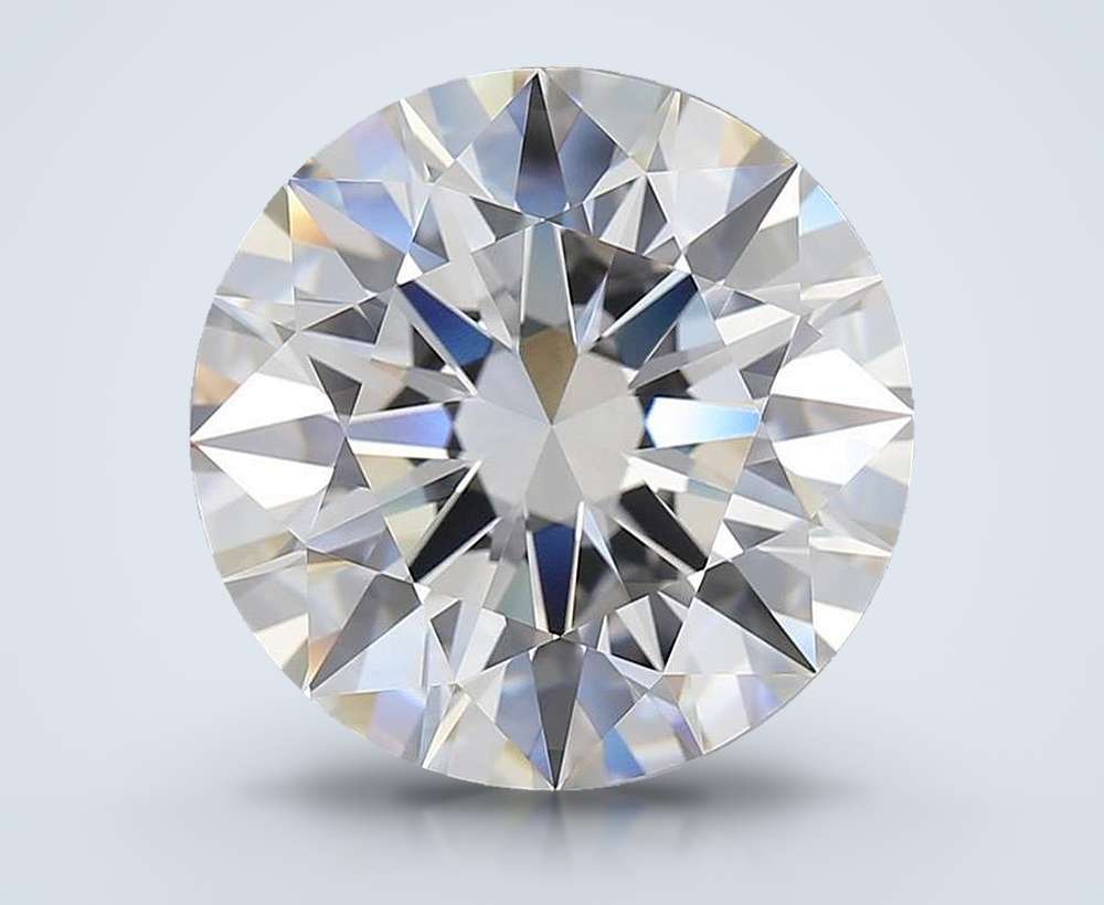 9.01 Carat Round Natural Diamond