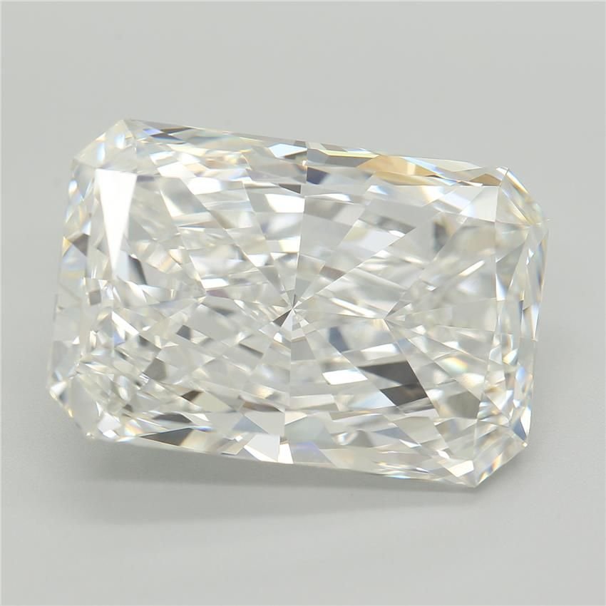 10.40ct F VVS2 Very Good Cut Radiant Lab Grown Diamond