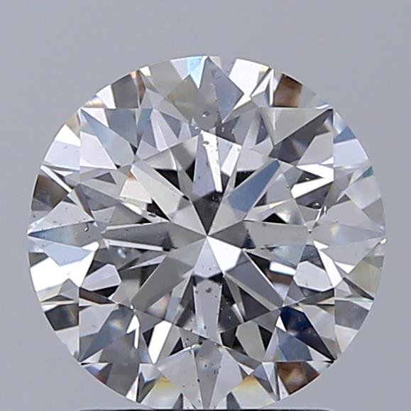 1.62ct D SI2 Rare Carat Ideal Cut Round Diamond