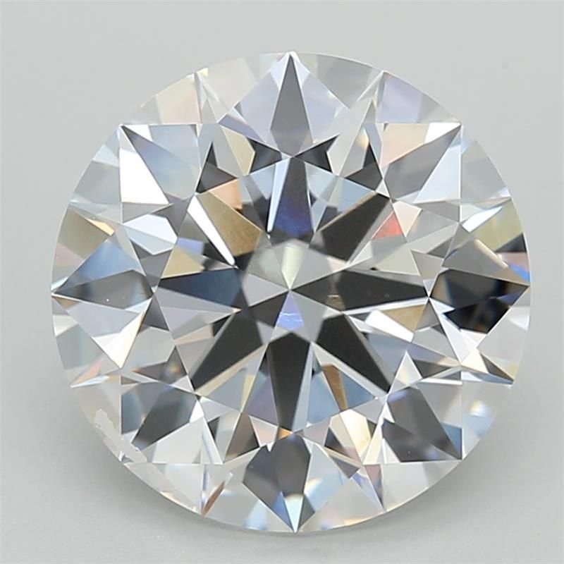 6.01ct E VVS2 Rare Carat Ideal Cut Round Lab Grown Diamond