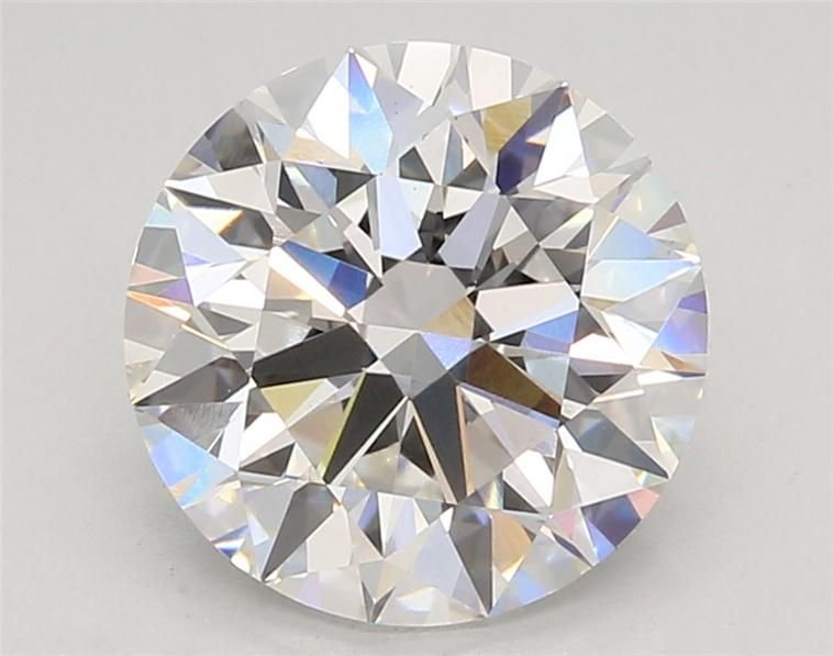 3.45ct E VS1 Rare Carat Ideal Cut Round Lab Grown Diamond