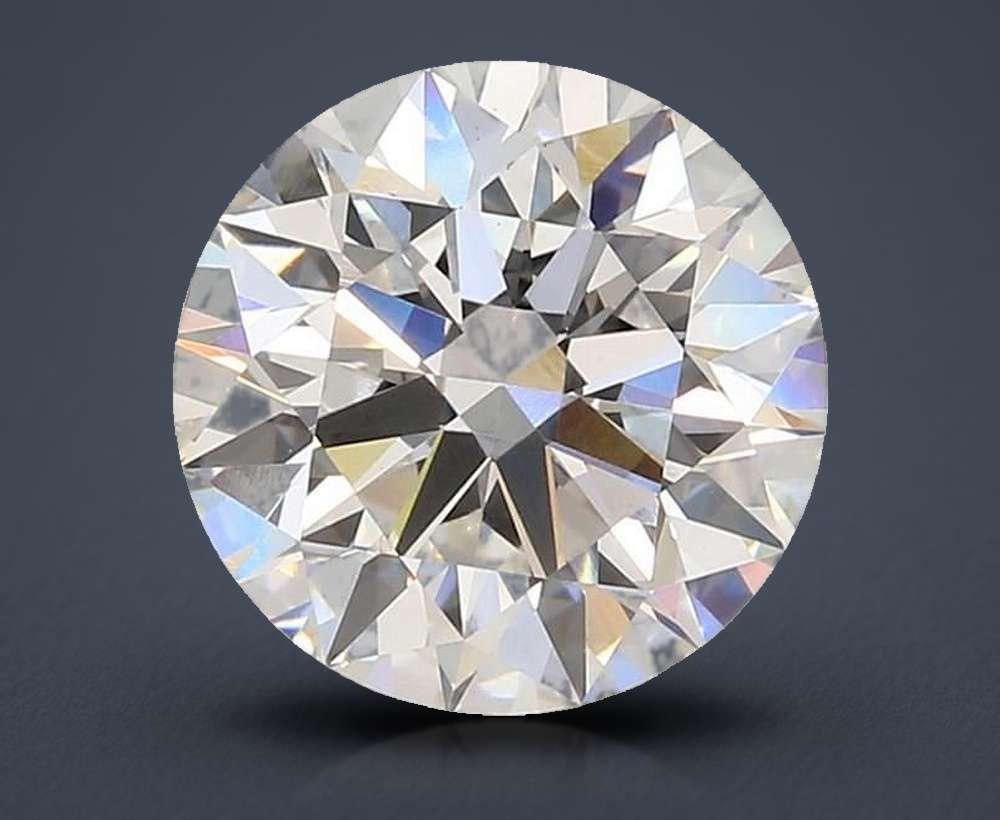 3.45 Carat Round Lab Diamond