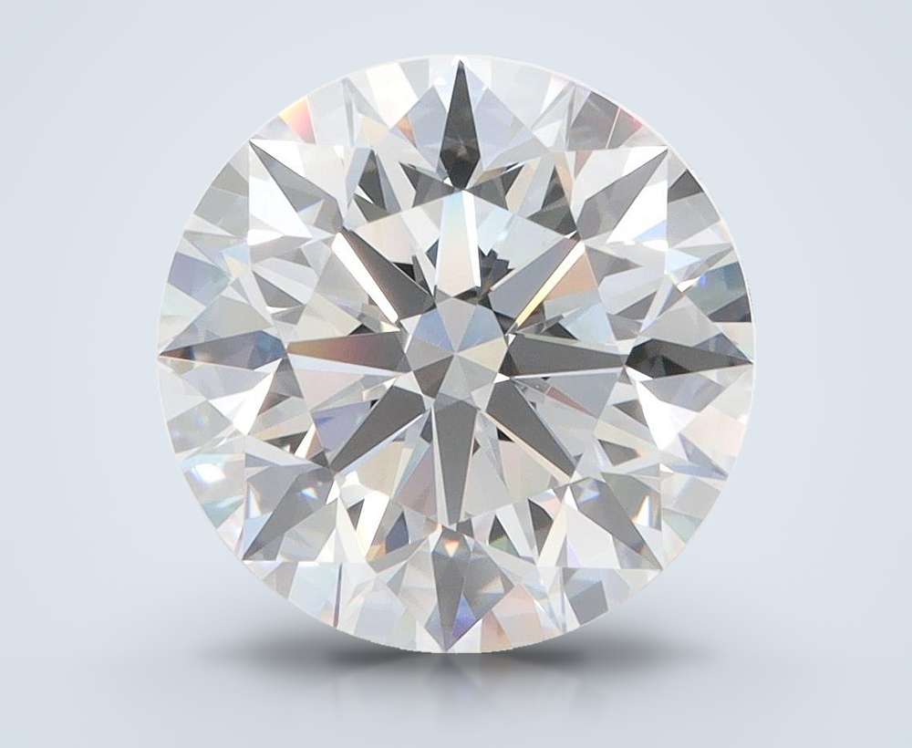 4.01 Carat Round Lab Diamond
