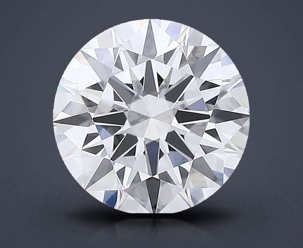 3.95 Carat Round Lab Diamond