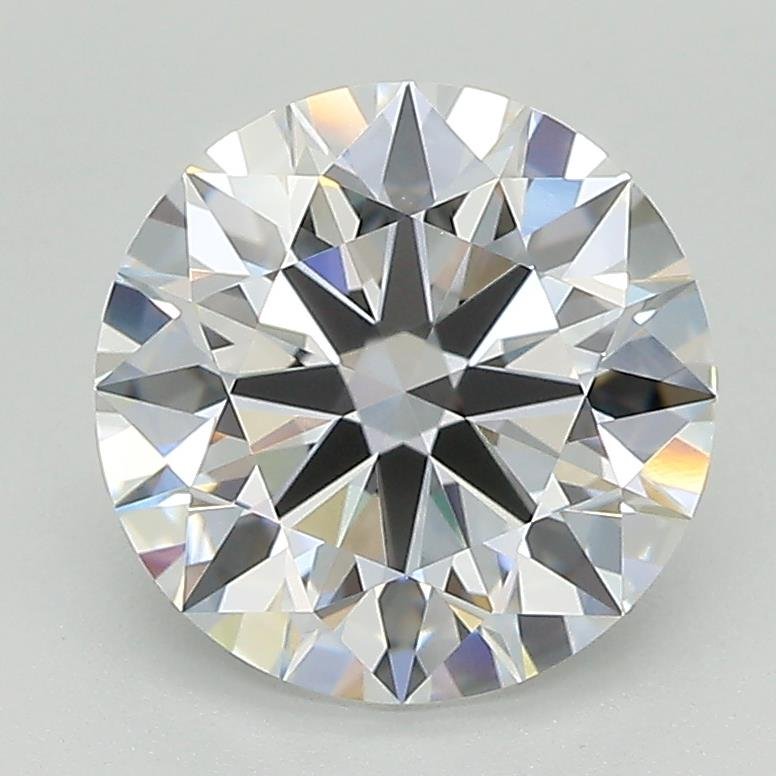 2.63ct D VVS2 Rare Carat Ideal Cut Round Lab Grown Diamond