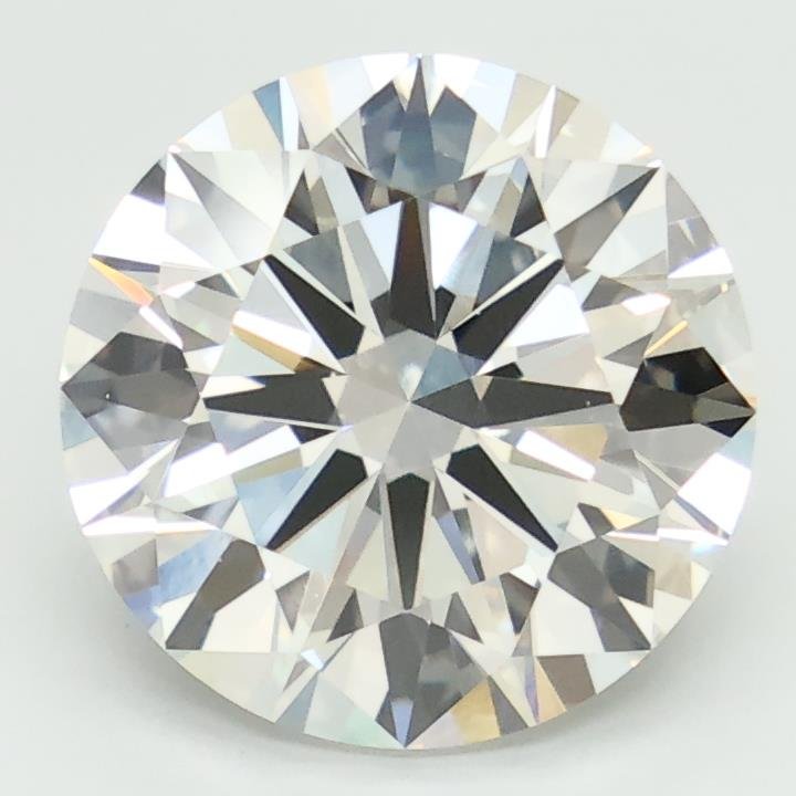 4.01ct G VVS2 Ideal Cut Round Lab Grown Diamond