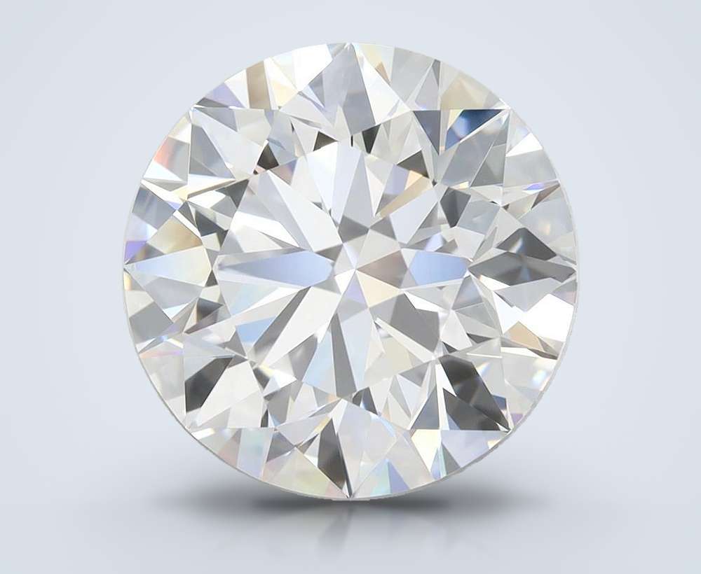 5.51 Carat Round Lab Diamond