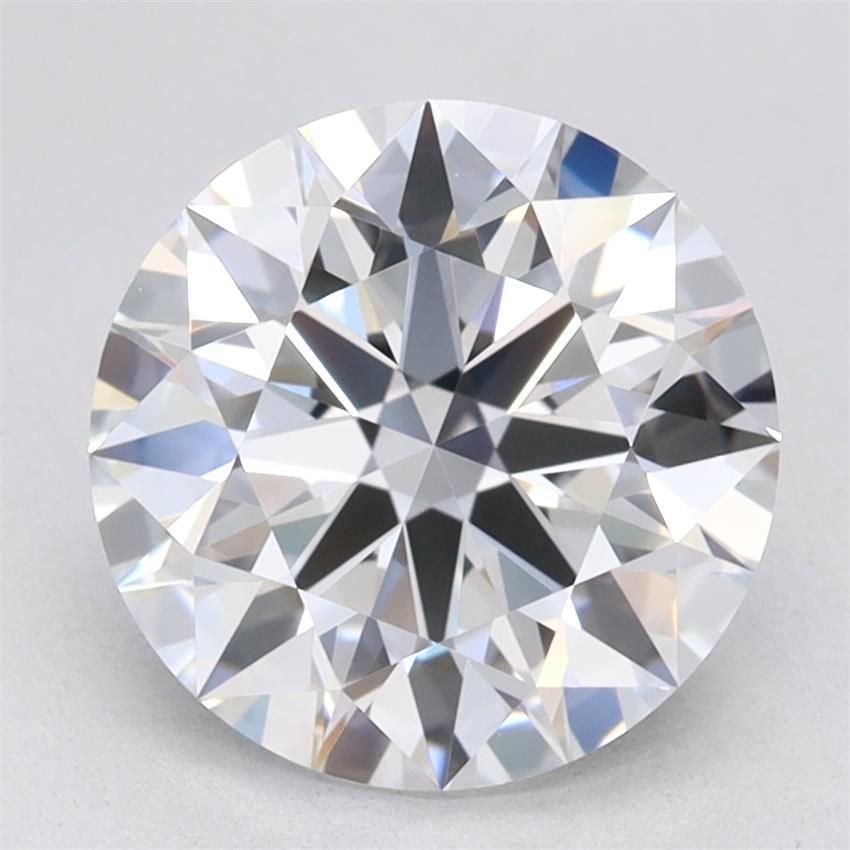 2.43ct D VVS1 Rare Carat Ideal Cut Round Lab Grown Diamond