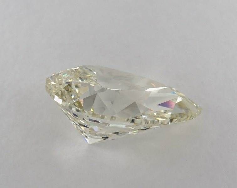 3.61ct K VVS2 Rare Carat Ideal Cut Pear Diamond