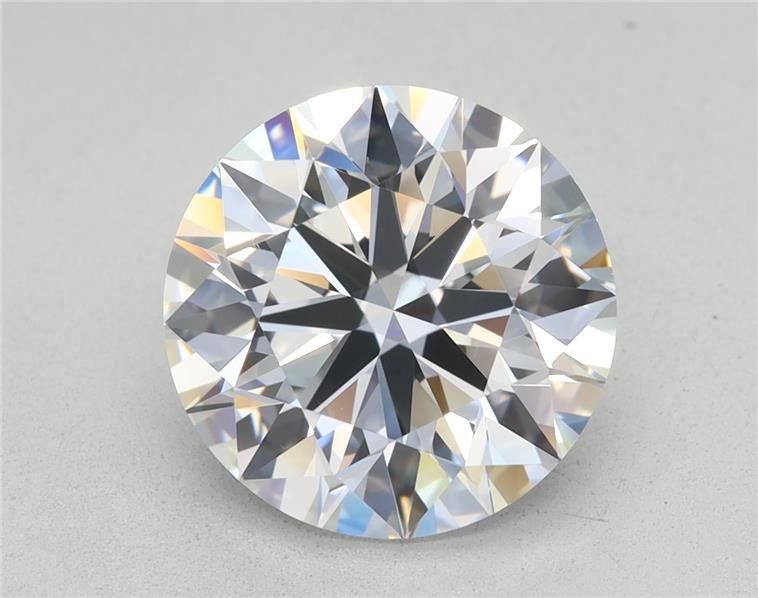 3.01ct D VVS2 Rare Carat Ideal Cut Round Lab Grown Diamond