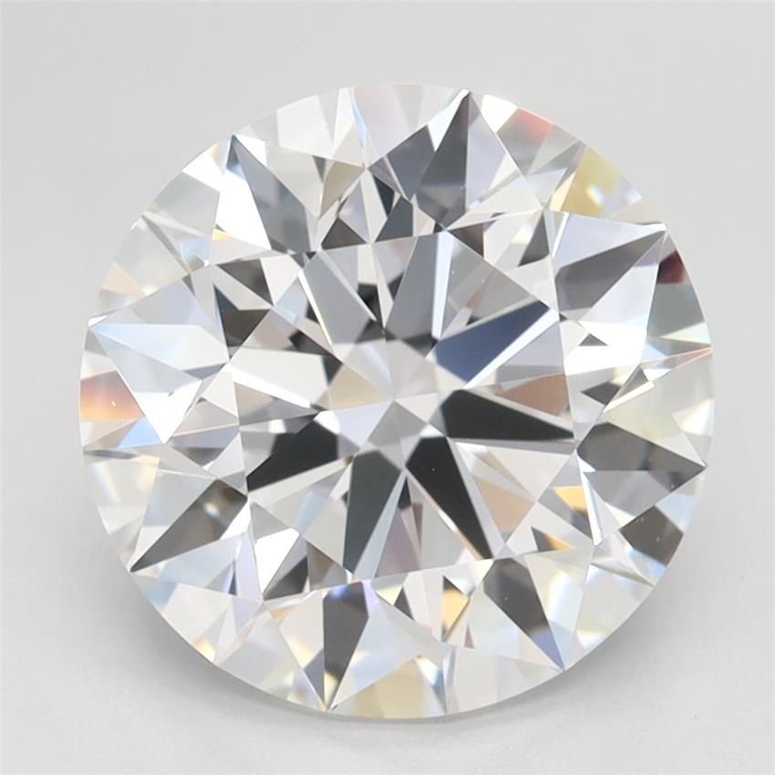 3.29ct D VVS1 Rare Carat Ideal Cut Round Lab Grown Diamond