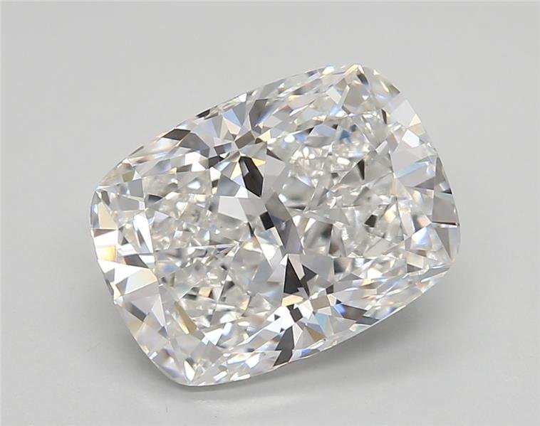 4.51ct E VVS2 Rare Carat Ideal Cut Cushion Lab Grown Diamond