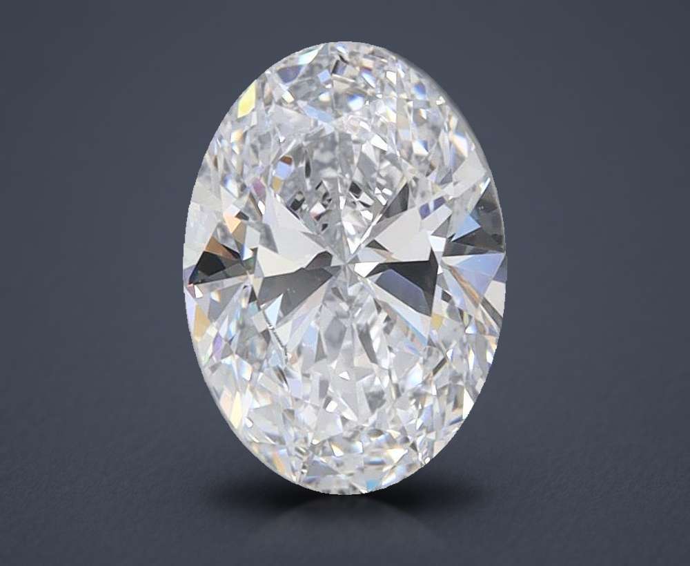 1.26 Carat Oval Lab Diamond
