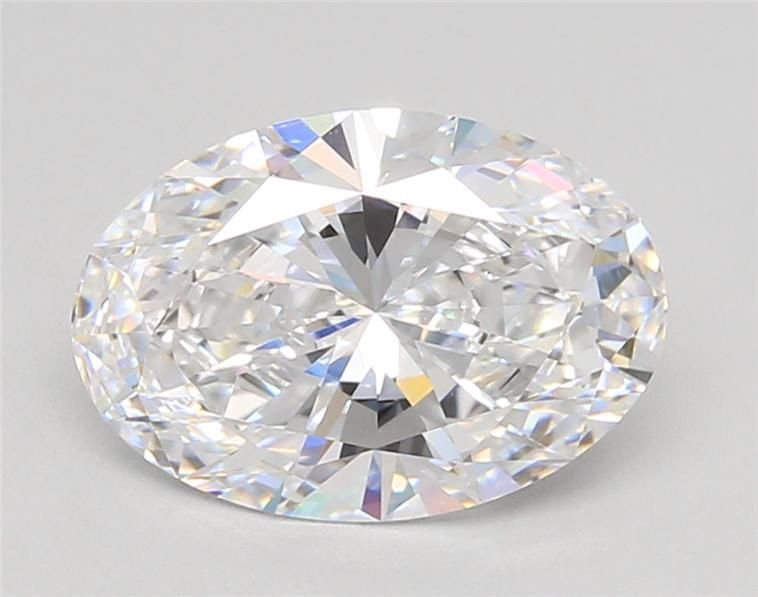 2.79ct D VS1 Rare Carat Ideal Cut Oval Lab Grown Diamond