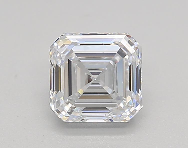 1.00ct F VS1 Very Good Cut Asscher Lab Grown Diamond