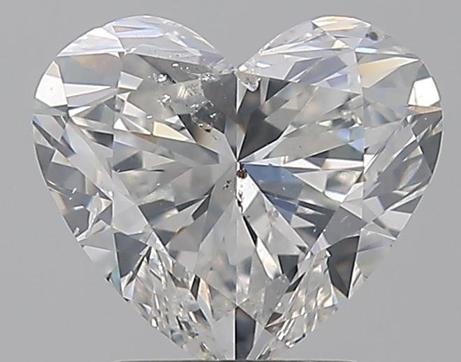 2.20ct G SI2 Excellent Cut Heart Diamond